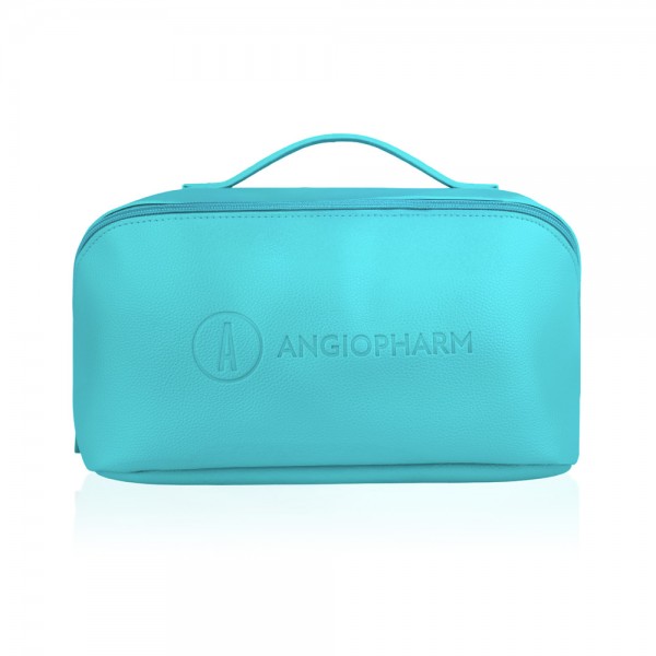 ДОРОЖНАЯ КОСМЕТИЧКА ANGIOPHARM, БИРЮЗОВАЯ
