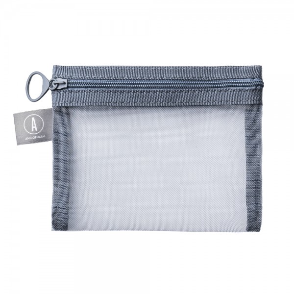 КОСМЕТИЧКА-СЕТОЧКА СЕРАЯ, 13х10 СМ